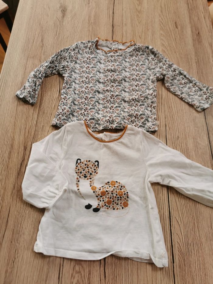 Lot de 2 Tee-shirts manches longues