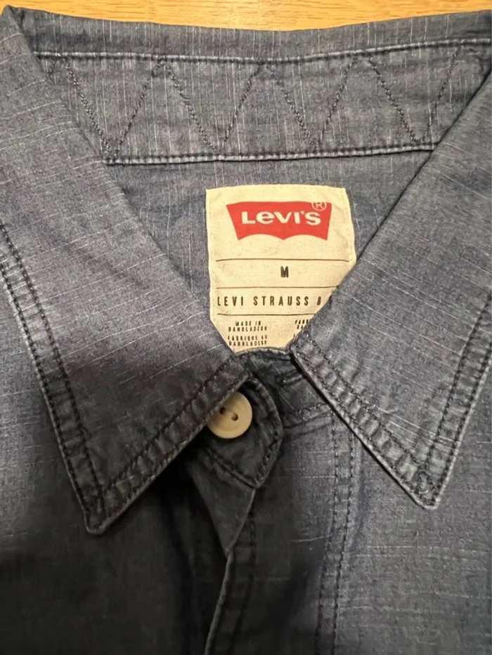 Chemise levi’s en jean taille S - photo numéro 5