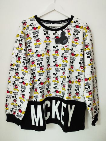 SWEAT IMPRIME MICKEY - DISNEY - T. XL - NEUF