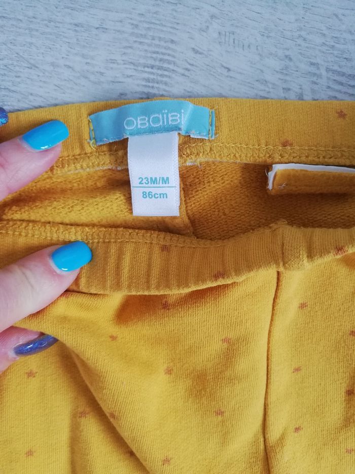 Legging moutarde obaibi - photo numéro 2