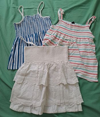 Lot petits hauts fille 10 ans