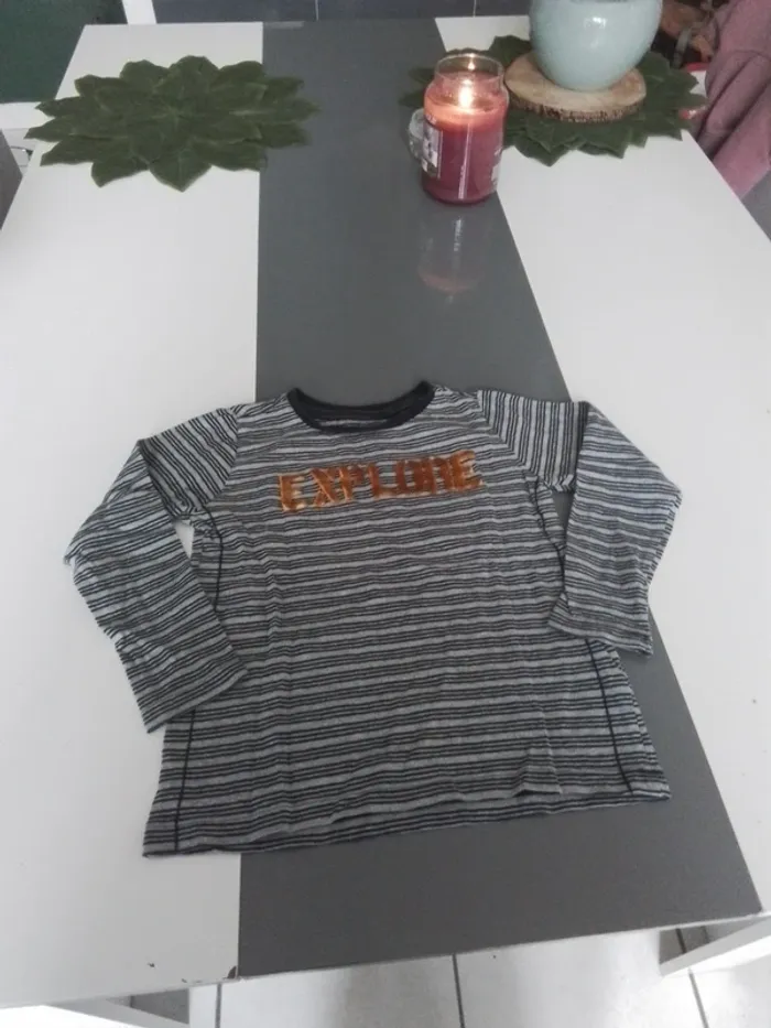 Maillot lm "explore" 4-5 ans