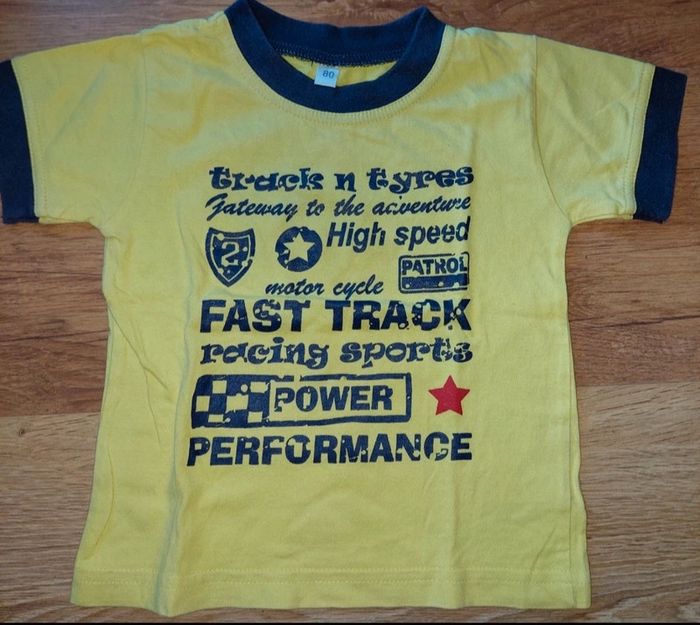 Tee shirt garçon T : 80