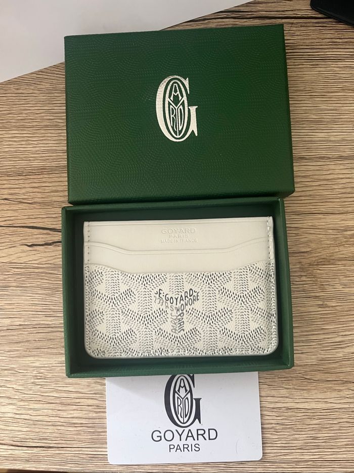 Porte carte goyard blanc