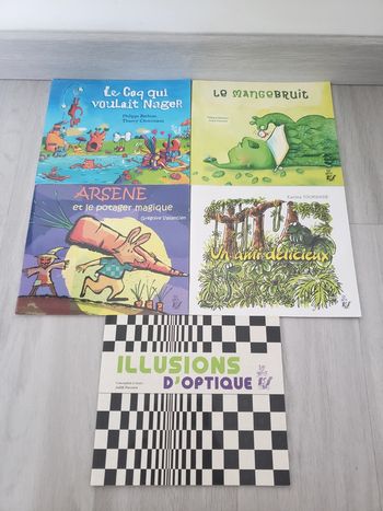 Lot de 5 livres primaire