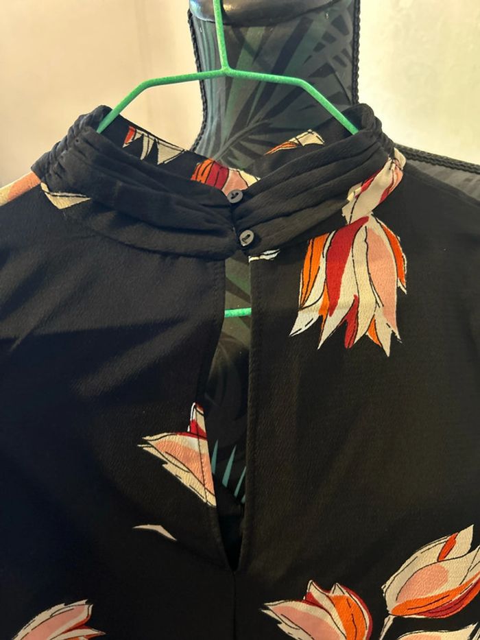 Robe été et fluide motifs fleurs - photo numéro 5