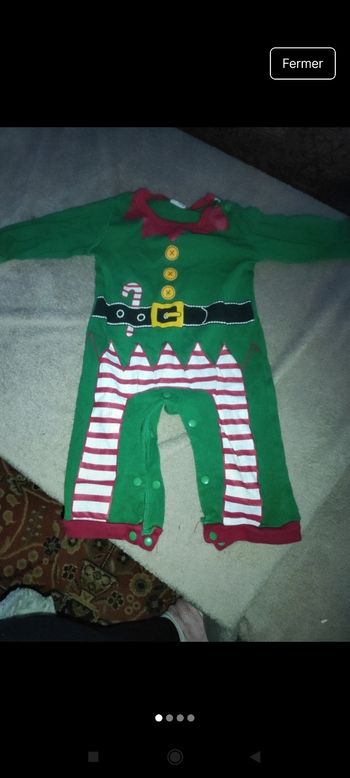 Pyjama bébé noël e18