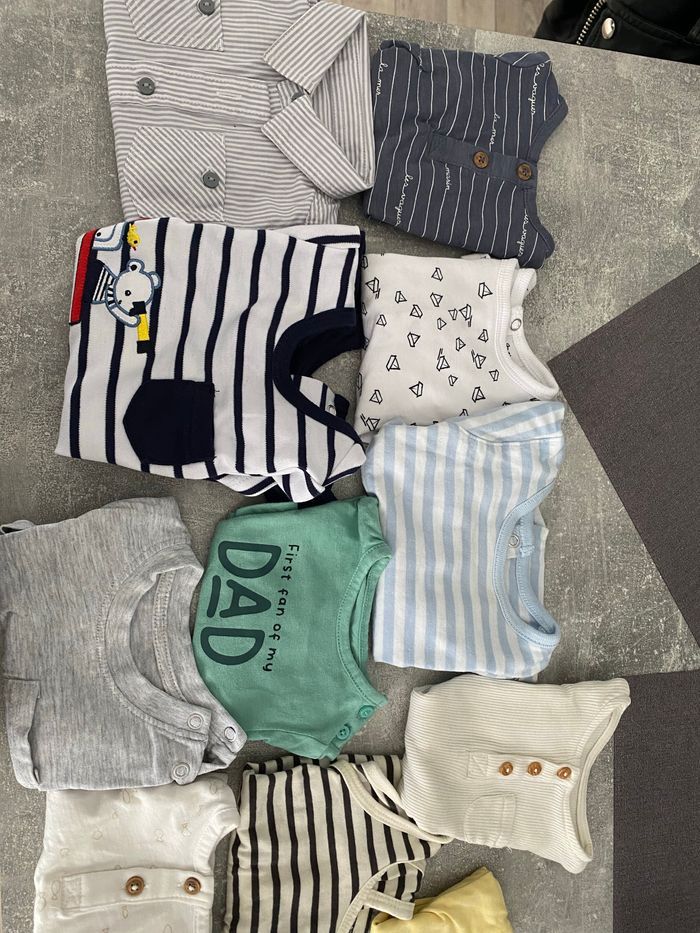 Lot de maillot garçon 1 mois