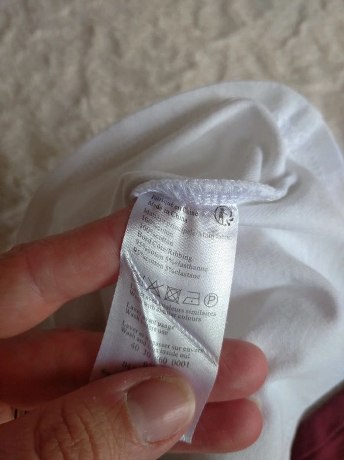 Ensemble (tee shirt manches longues+pantalon) Garçon 6 mois Campeur Gémo - photo numéro 8