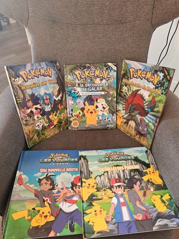 Lot 11 livres Pokémon