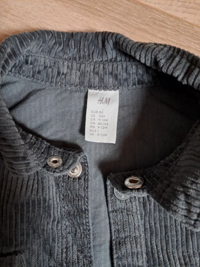 Chemise velours - photo numéro 2