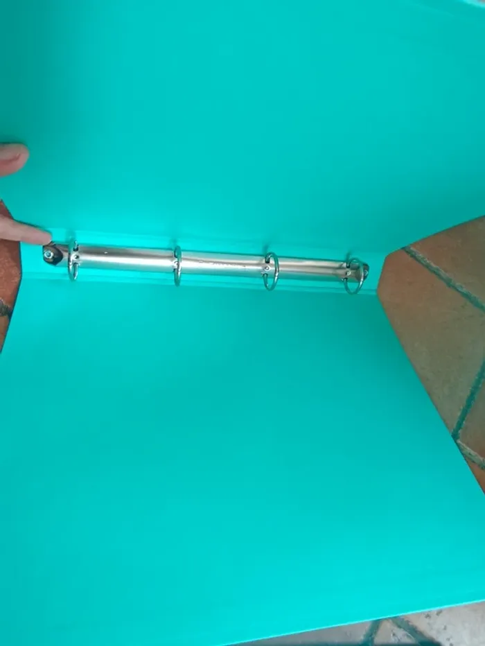 Lot grand classeur et chemise trieur exacompta - photo numéro 2