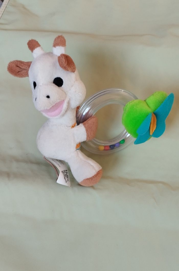 Peluche hochet Sophie la girafe