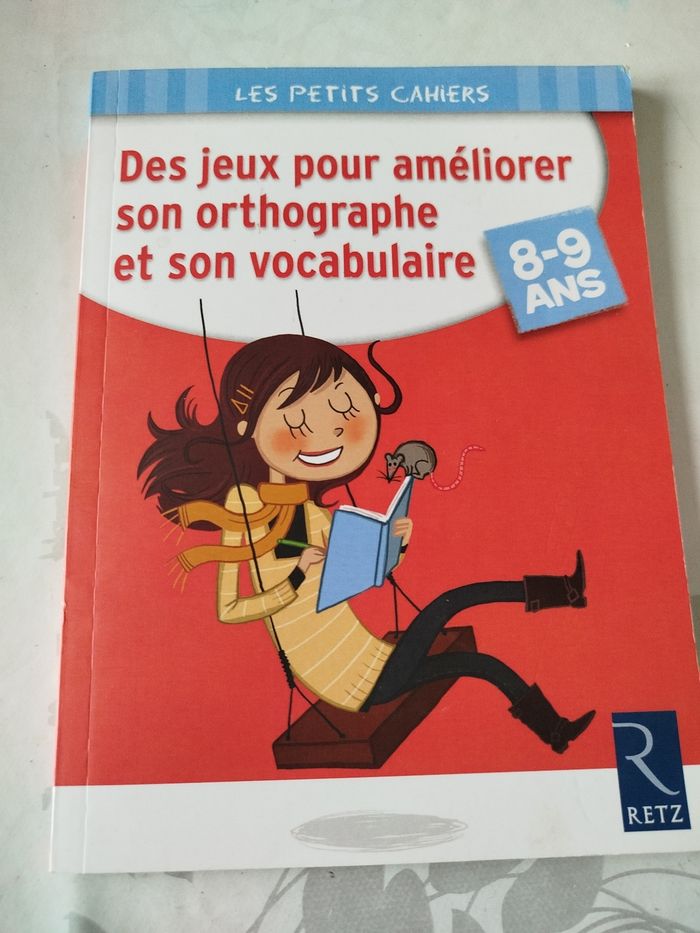 Des jeux pour améliorer son orthographe et son vocabulaire les petits cahiers de retzl