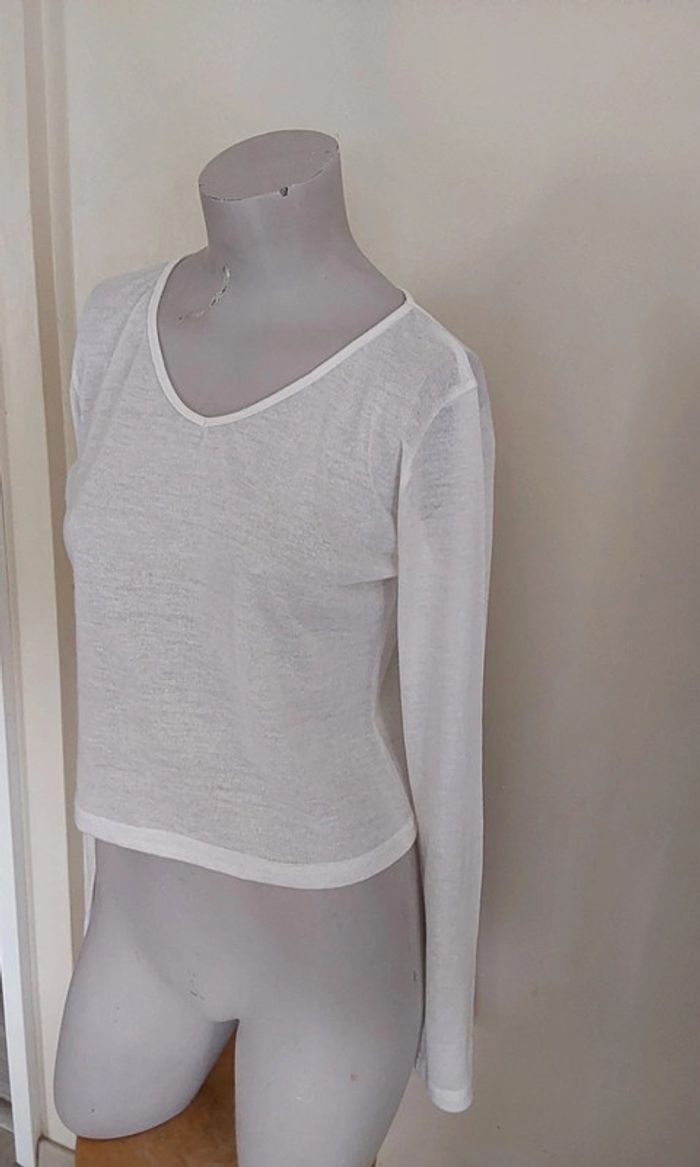 Ensemble débardeur et pull fin en voile Remake T Unique idéal du 36 au 40 - photo numéro 9