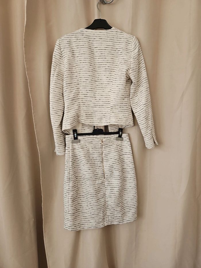 Tailleur jupe 38 veste 36 H&M - photo numéro 4