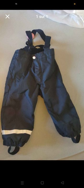 pantalon ski enfant 2/3 ans