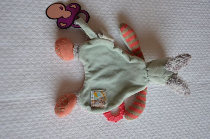 DOUDOU PLAT ÂNE/CHEVAL **MOULIN ROTY ** 1524 - photo numéro 5