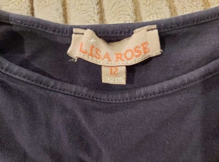 Tee-shirt manches longues bleu imprimé chat marque Lisa Rose
taille 12 ans - photo numéro 4