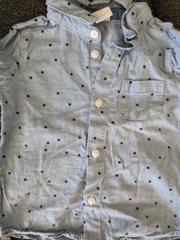 Ensemble habillé (cérémonie , anniversaire) pour bébé taille 74 cm - photo numéro 6