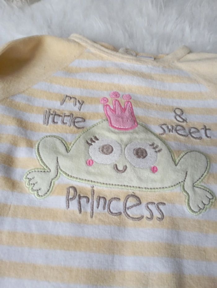 Pyjamas velour jaune 3m - photo numéro 3