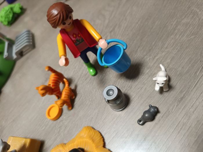 Playmobil soigneuse chat - photo numéro 2
