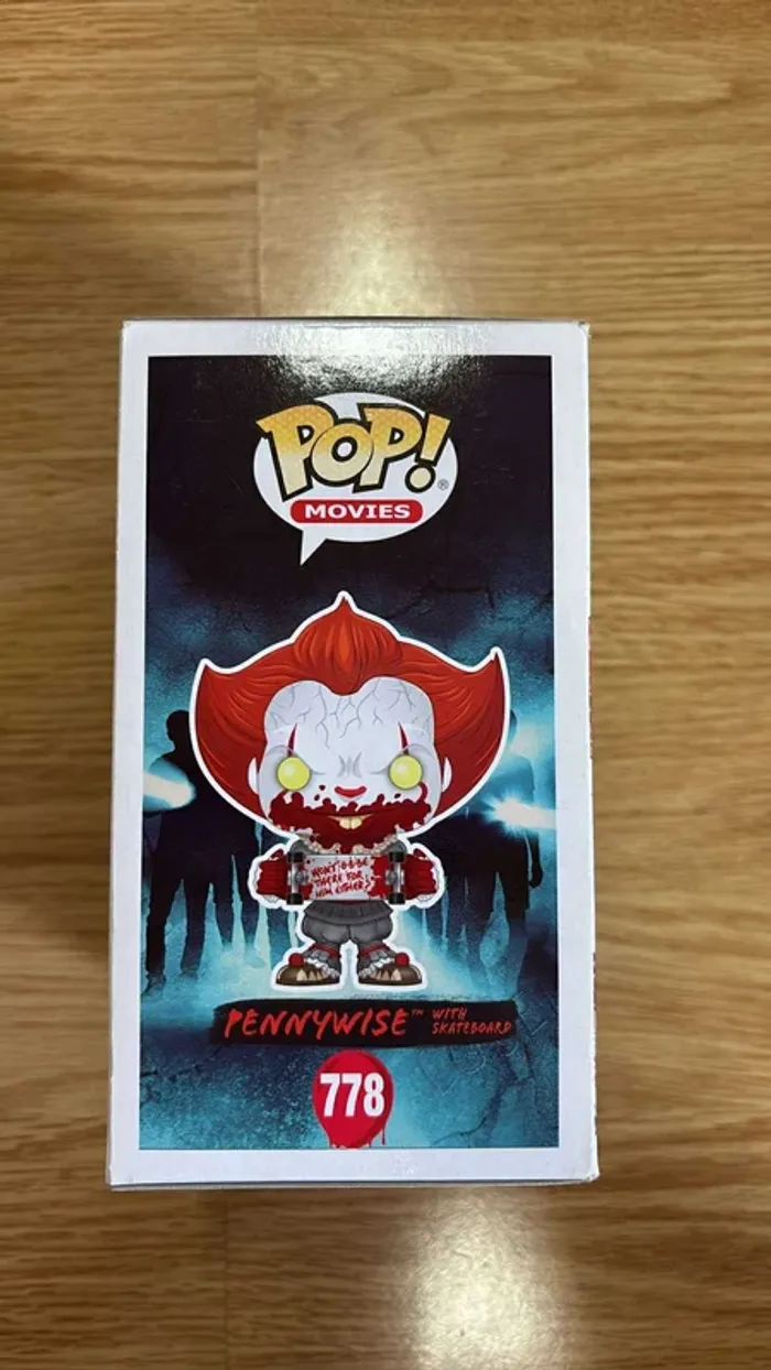 Funko Pop 778 Pennywise with skateboard - photo numéro 4