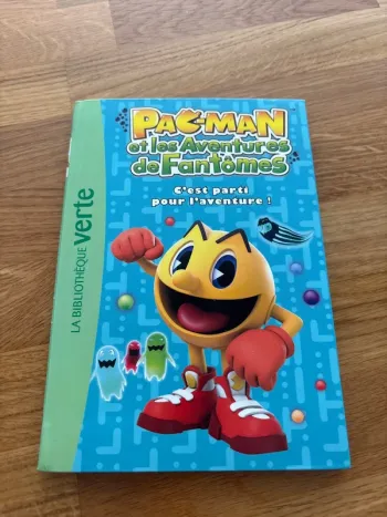 Livre enfant Pac Man et les aventures de fantômes
