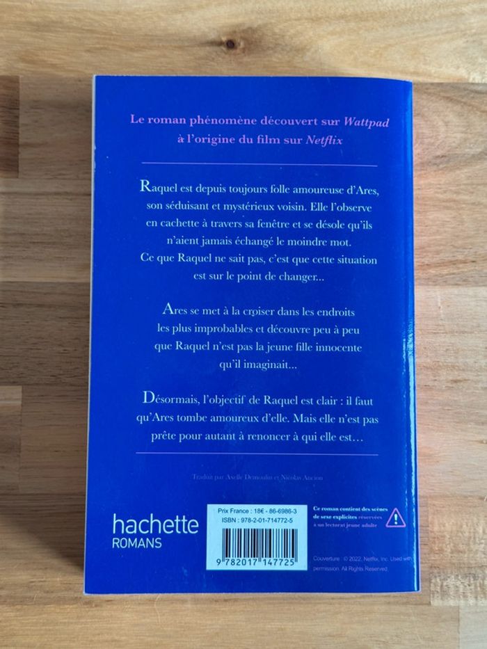 Livre hachette romance Netflix - photo numéro 2