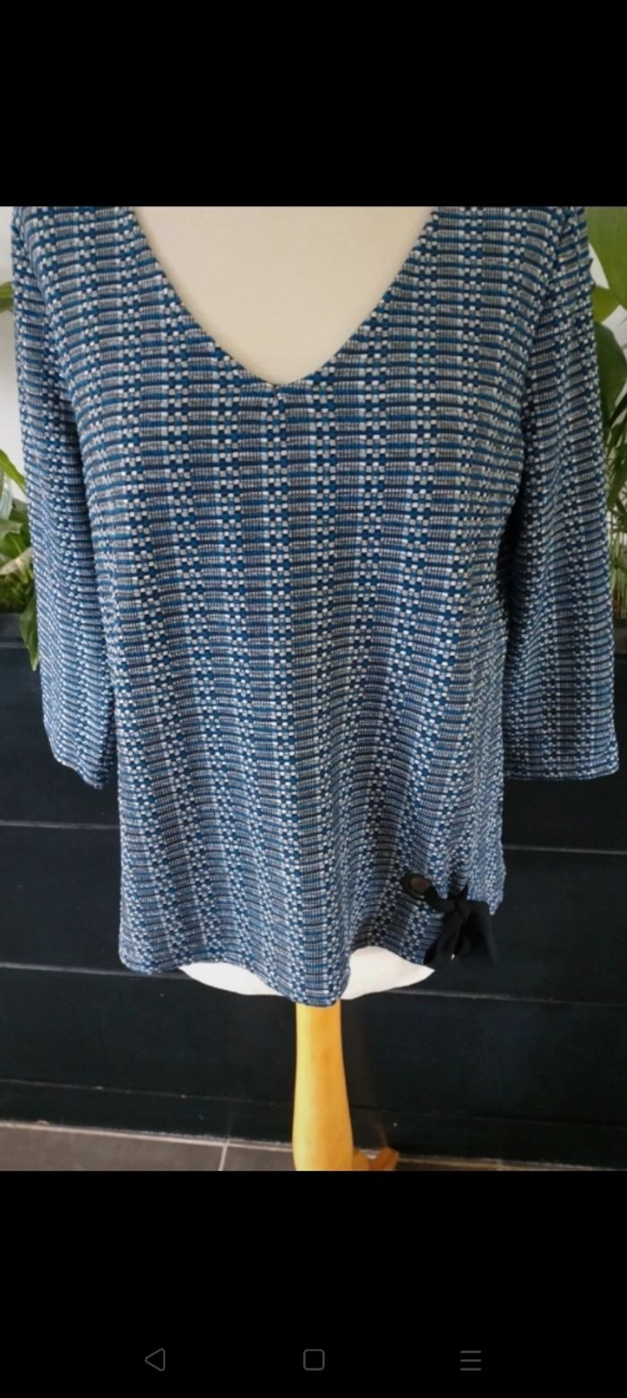 Blouse manches 3/4 Grain de Malice - photo numéro 3