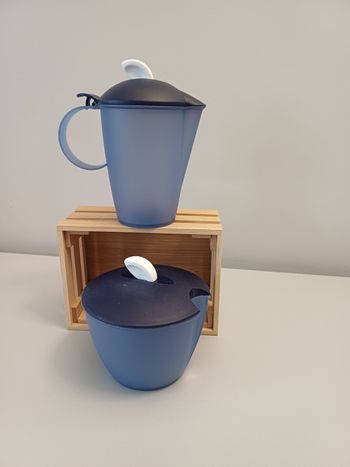 Pichet à lait et sucrier Tupperware