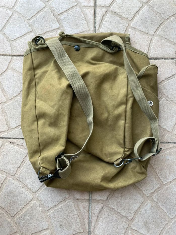 Musette armée sac besace vintage - photo numéro 2