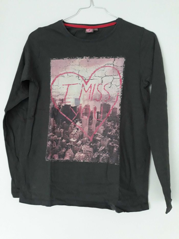 T-shirt manches longues 12 ans Kiabi