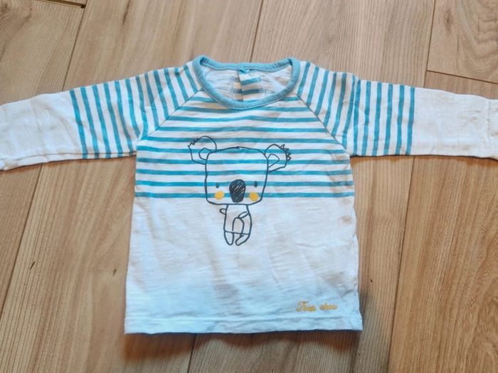 T-shirt manches longues 3 mois