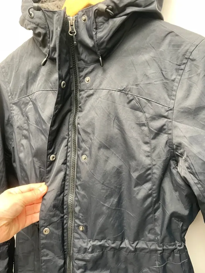Black L.L. Bean coat Womens XS - photo numéro 4