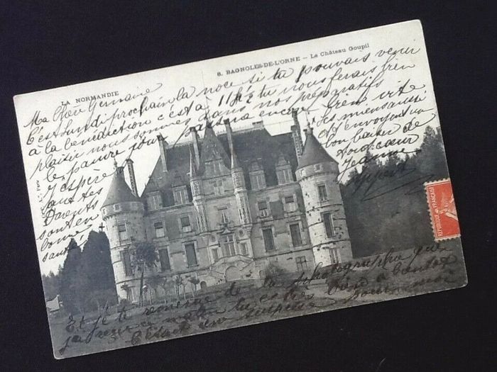 Carte postale ancienne Bagnoles-de-l' Orne (Orne) Le Château Goupil - photo numéro 6