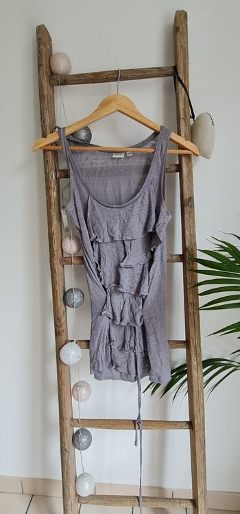 Débardeur Esprit taille 40 L gris bohème 