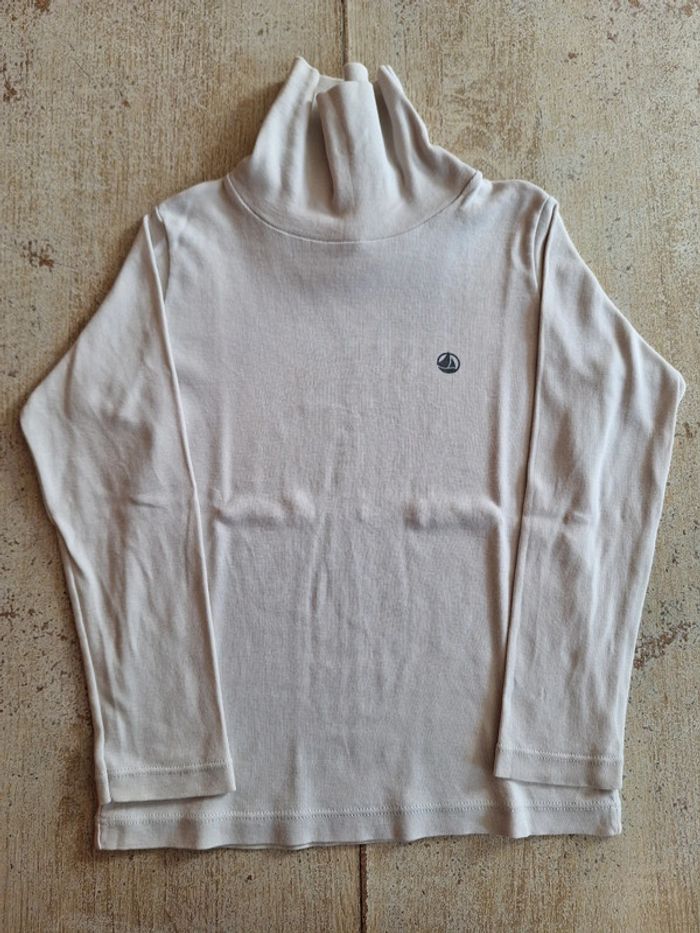 Lot de 2 sous-pulls cols roulés Petit Bateau - 5 ans - photo numéro 2