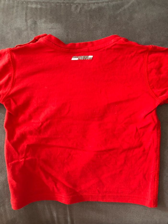 T shirt Ferrari bebe neuf - photo numéro 3