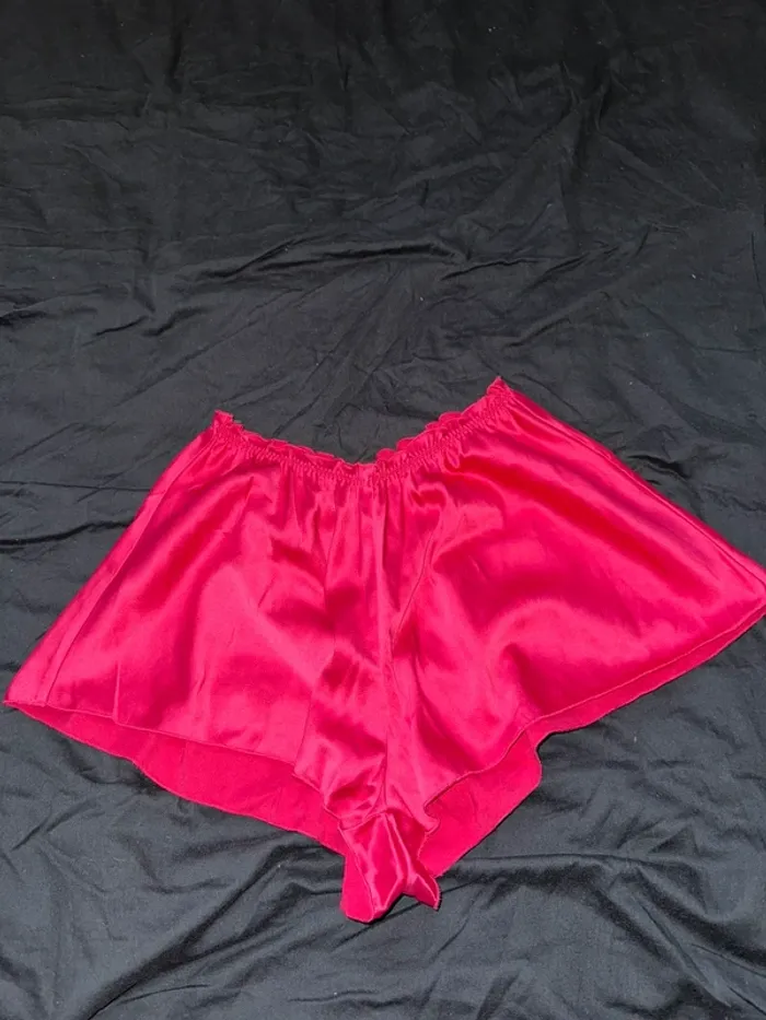 Short satin rose - photo numéro 3