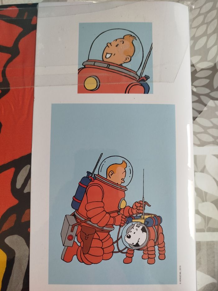 Parure housse de couette Tintin Scaphandre - photo numéro 3