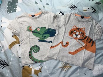 Lot de 2 tshirts Kiabi