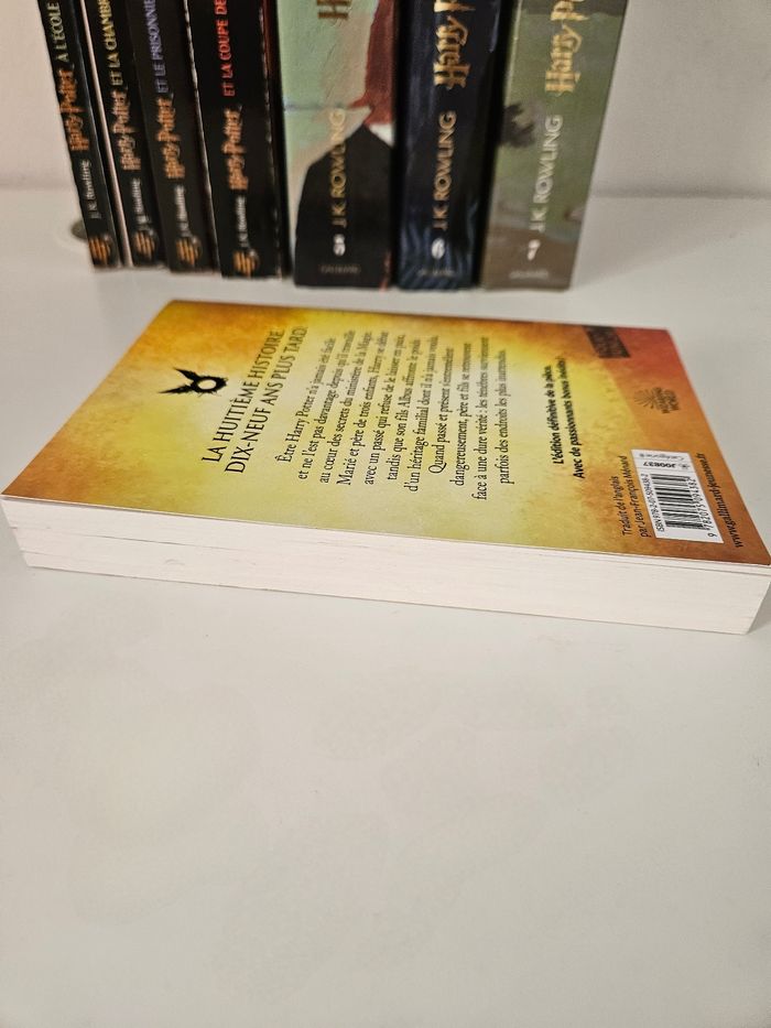 Lot saga livres Harry Potter + le 8 - photo numéro 4
