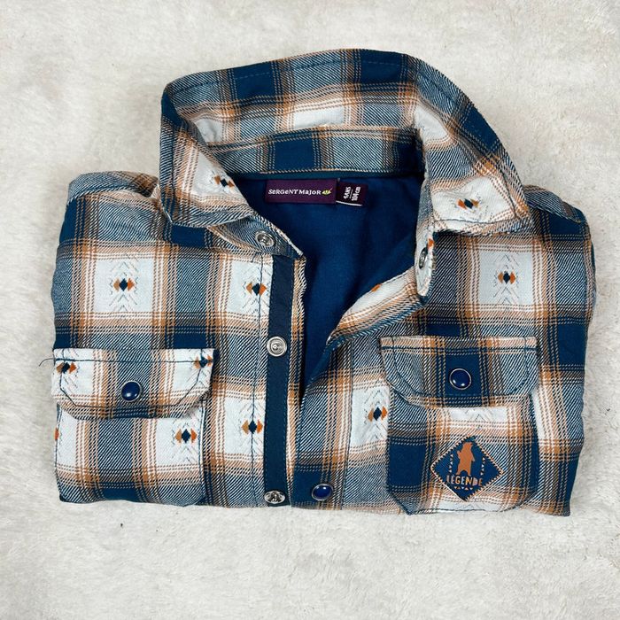 Chemise double sergent major taille 4 ans