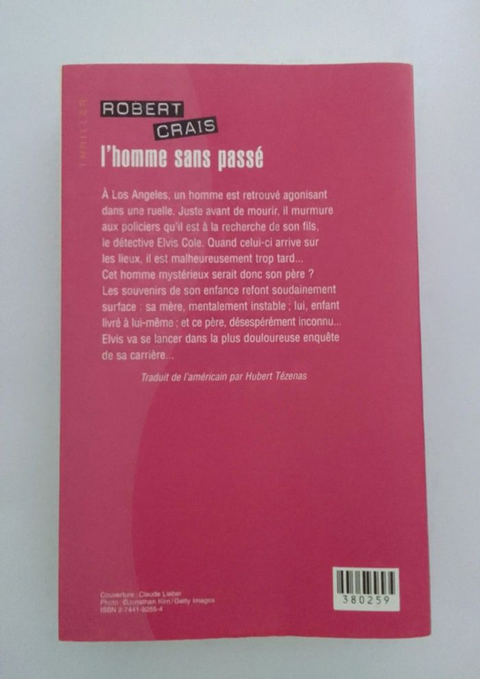 Robert Crais - L'homme sans passé - photo numéro 2