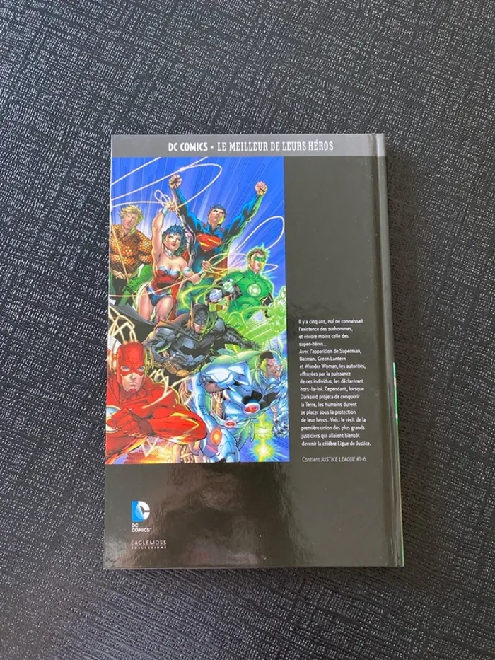 Magnifique BD DC Comics Justice League aux origines collections eaglemoss neuf sans étiquette - photo numéro 2