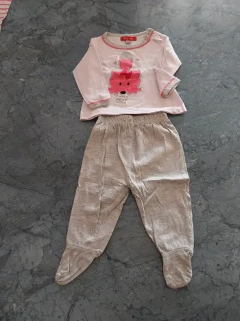 Pyjama 3 mois fille mi saison