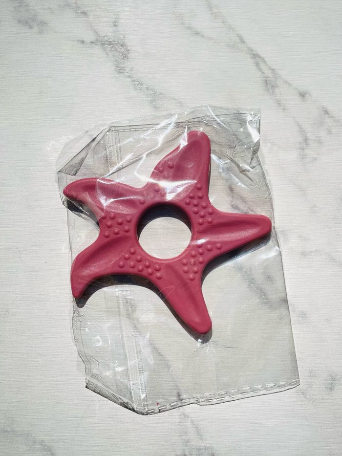 Anneaux de dentition bébé silicone étoile 🌟 - photo numéro 7