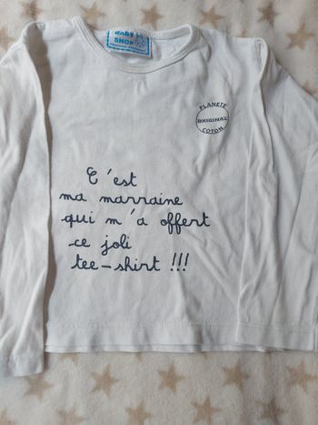 Tee shirt 3 ans