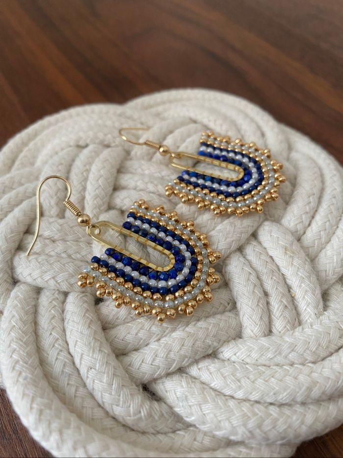 Boucles d’oreilles Miyuki - photo numéro 3